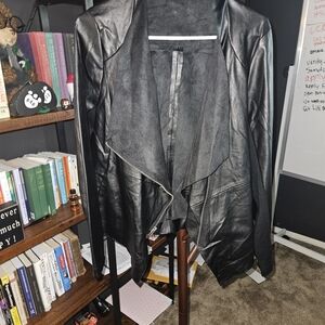 BB Dakota by Steve Madden Black Leather Jacket